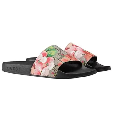 floral gucci slides dupe
